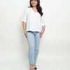 Aliyah Blouse – Soft Linen - White