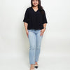 Aliyah Blouse – Soft Linen - Black