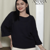 Soft Linen Amara Blouse - Black