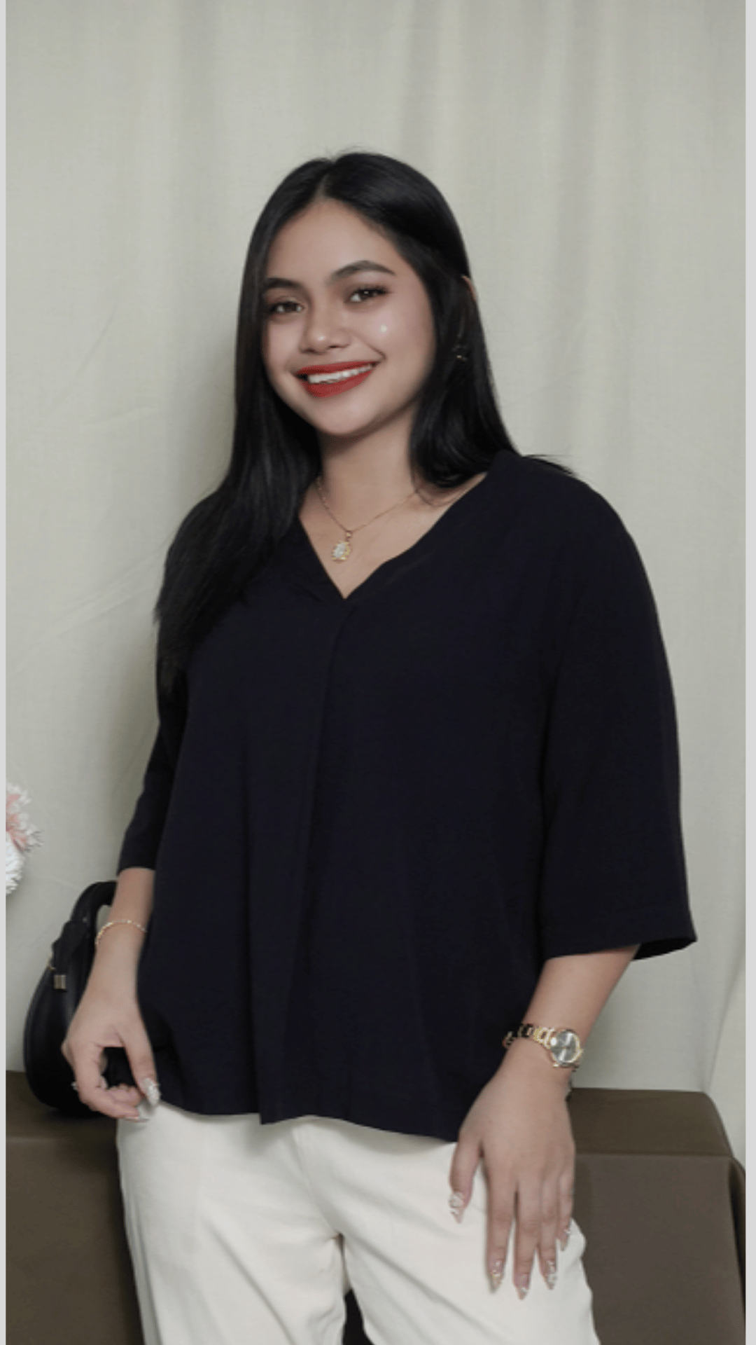 Soft Linen Aliyah Blouse