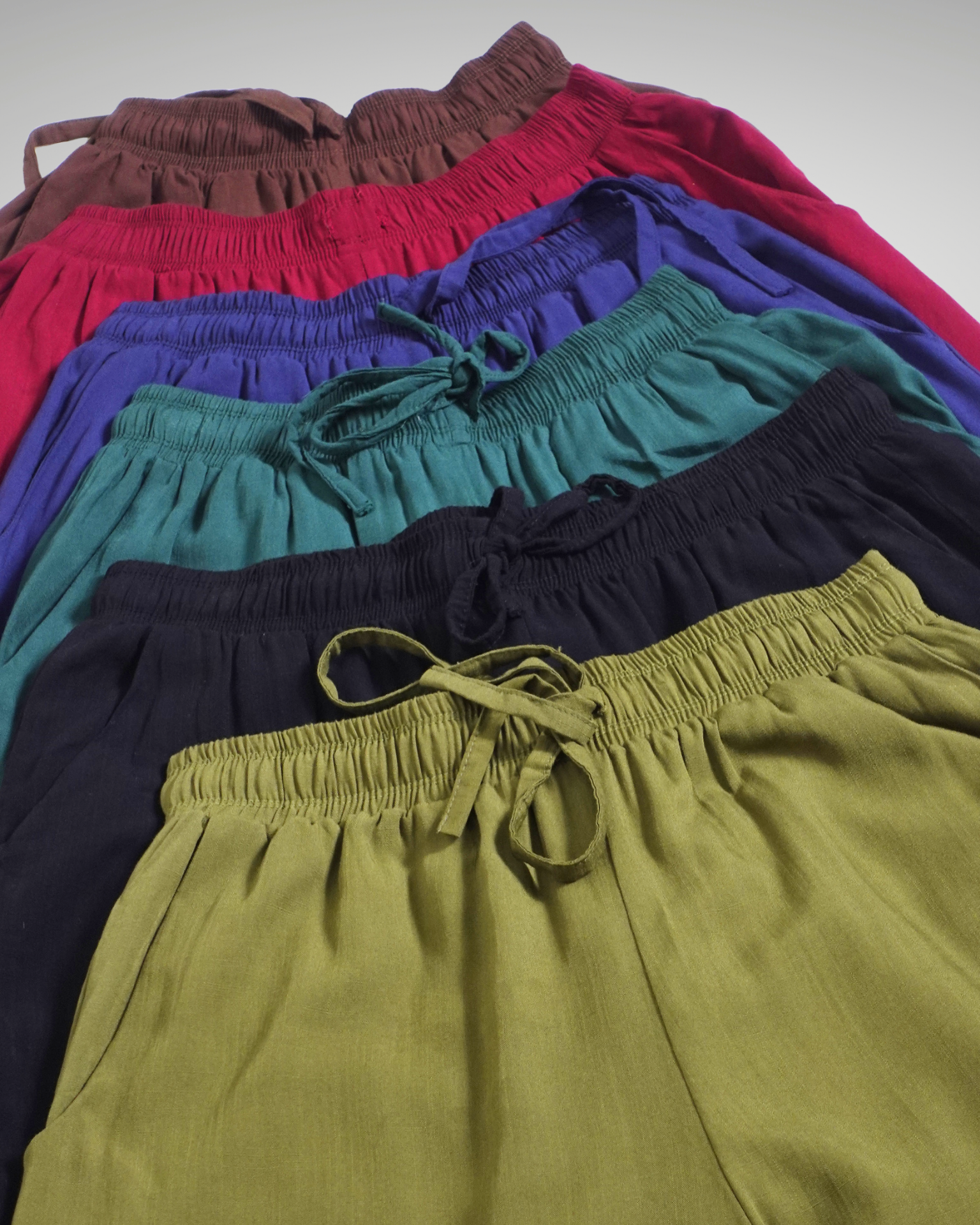 Wideleg Linen Pants Collection