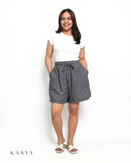 Gale Wide-Leg Shorts - Viscose Linen