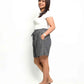 Gale Wide-Leg Shorts - Viscose Linen