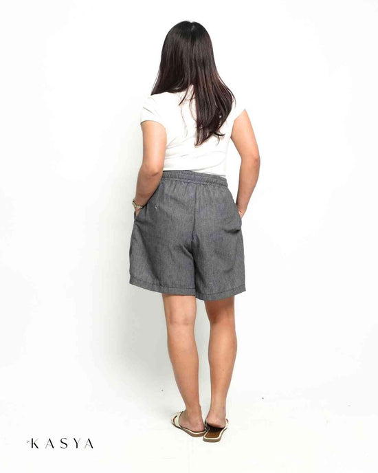 Gale Wide-Leg Shorts - Viscose Linen
