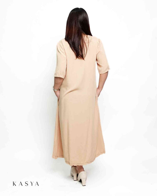 Freya Maxi Dress - Soft Linen