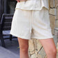 Gale Wide-Leg Shorts - Viscose Linen