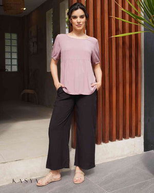 Fabi Empire Blouse - Soft Linen