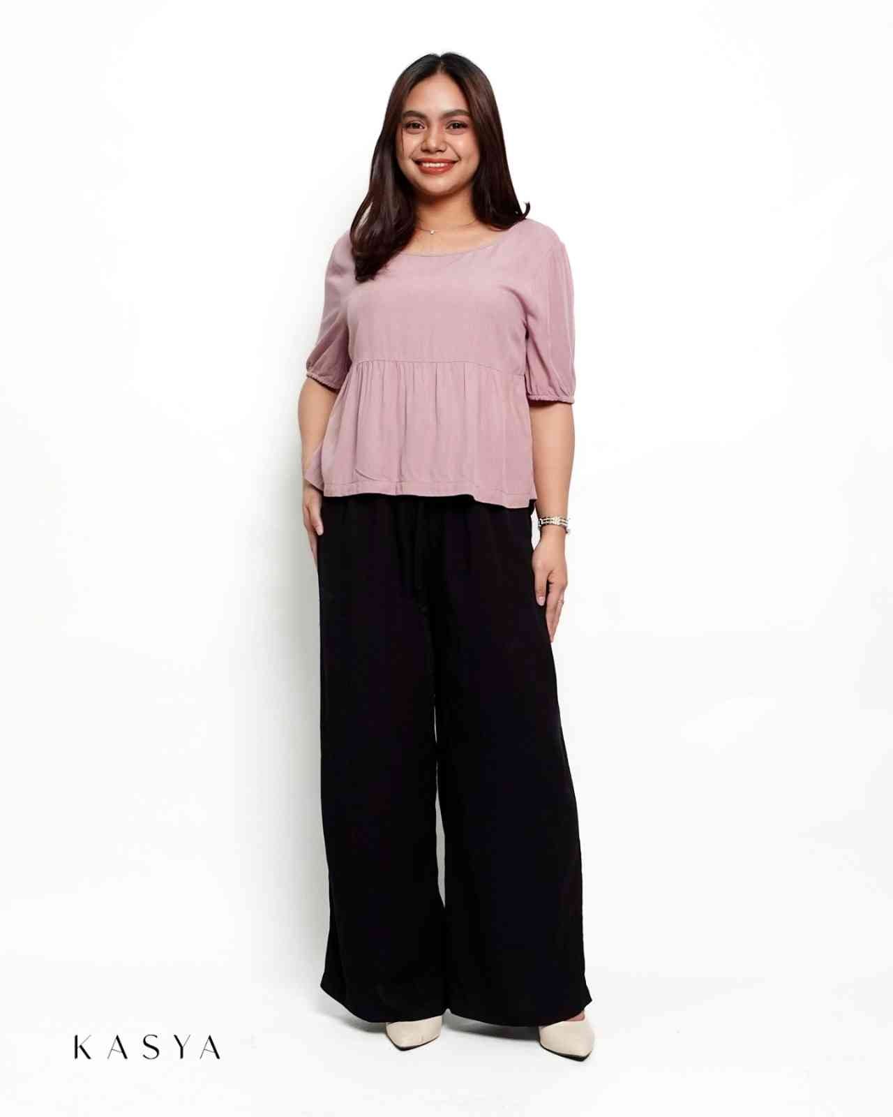 Fabi Empire Blouse - Soft Linen