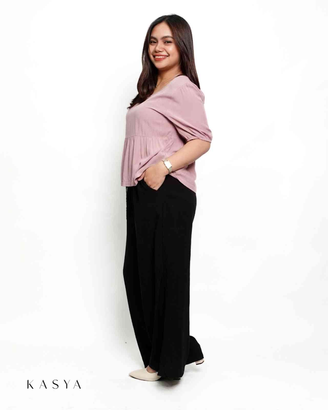 Fabi Empire Blouse - Soft Linen