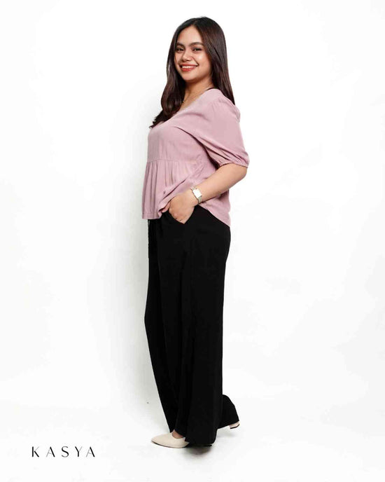Fabi Empire Blouse - Soft Linen
