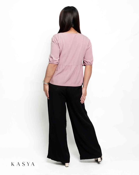 Fabi Empire Blouse - Soft Linen