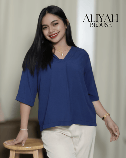Soft Linen Aliyah Blouse