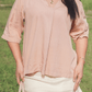 Nude Aliyah Soft Linen Blouse