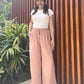 Wide-Leg Pants – Soft Linen