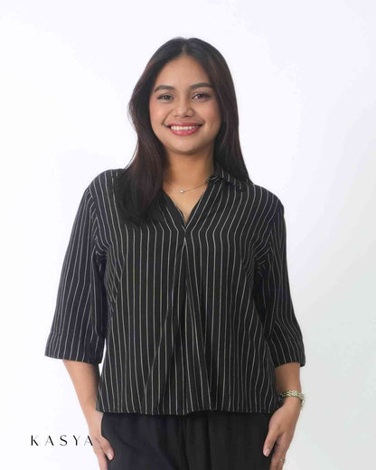 Belle Polo Top – Soft Linen