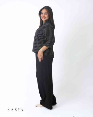 Belle Polo Top – Soft Linen