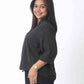 Belle Polo Top – Soft Linen