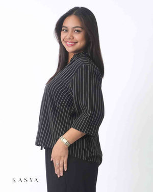 Belle Polo Top – Soft Linen