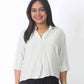 Belle Polo Top – Soft Linen