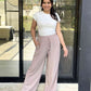 Wide-Leg Pants – Soft Linen