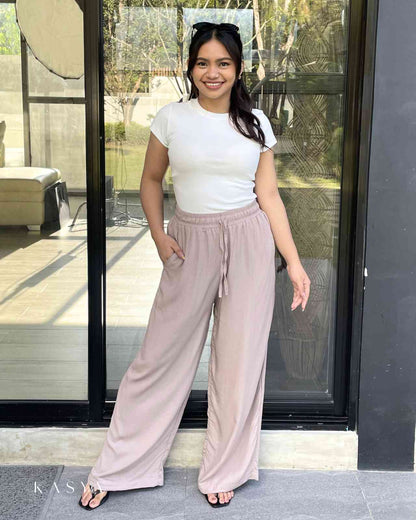 Wide-Leg Pants – Soft Linen (New Colors)