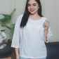 White Amara Soft Linen Blouse