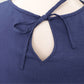 Navy Blue Claire Soft Linen Dress
