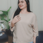 Beige Amara Soft Linen Blouse