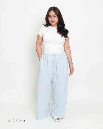 Costa Wide-Leg Pants – Linen