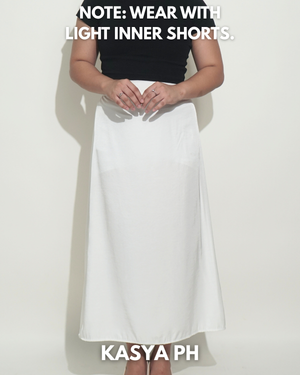 A-Line Maxi Skirt – Silk