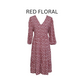 Amanda Dress Red Floral