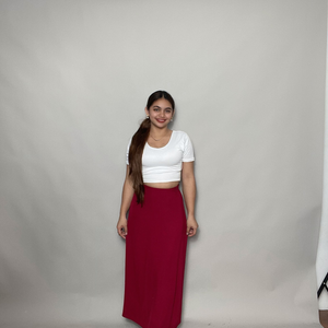 U croptop double lining