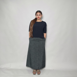 Print 1 Chiffon Long Skirt