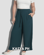 Wide - Leg Pants – Soft Linen - Kasya