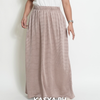 Pleated Skirt - Taupe