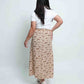Relaxed Maxi Skirt – Floral Linen