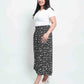 Relaxed Maxi Skirt – Floral Linen