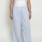 COSTA Wide-Leg Pants – Linen (Striped)