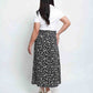 Relaxed Maxi Skirt – Floral Linen