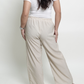 COSTA Wide-Leg Pants – Linen (Striped)