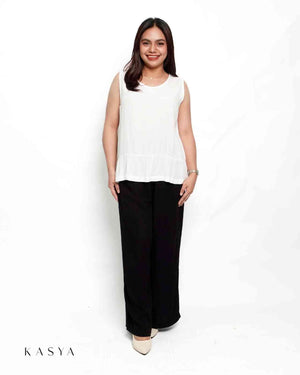 Farah Sleeveless Blouse - Soft Linen