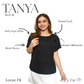 Black Tanya Blouse