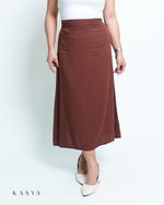 A - Line Maxi Skirt – Soft Linen - Kasya