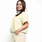 Gwen Boxy Polo Blouse - Viscose Linen