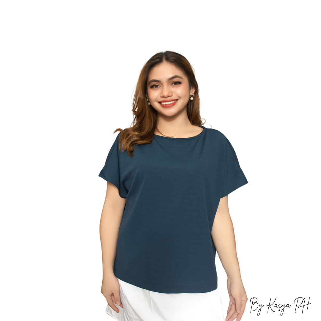 Dark Teal Tanya Blouse