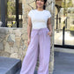 Wide-Leg Pants – Soft Linen