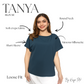 Dark Teal Tanya Blouse
