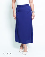 A - Line Maxi Skirt – Soft Linen - Kasya