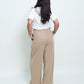 Erin Wide Leg Pants - Cotton
