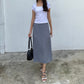 Kasya PH Soft Linen Long Skirt